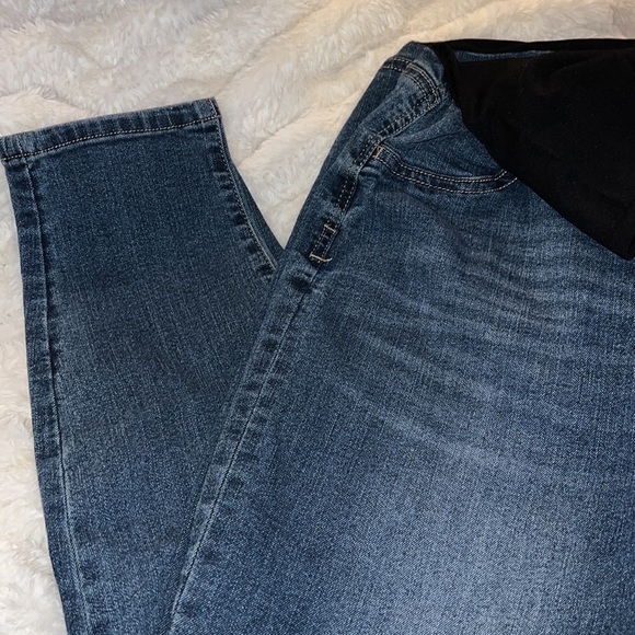 Celebrity Pink Skinny Full Coverage Maternity Jeans, Size xl- Women | - Picture 7 of 7